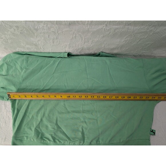 Joy Lab Women's Mint Green Light Long Sleeve French Terry Pullover Sweatshirt M - Picture 5 of 9